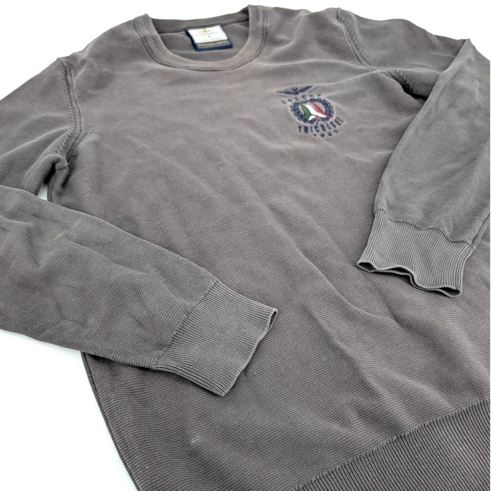 Aeronautica Militare Cristiano Di Thiene Frecce Tricolori Cotton Sweater Size M